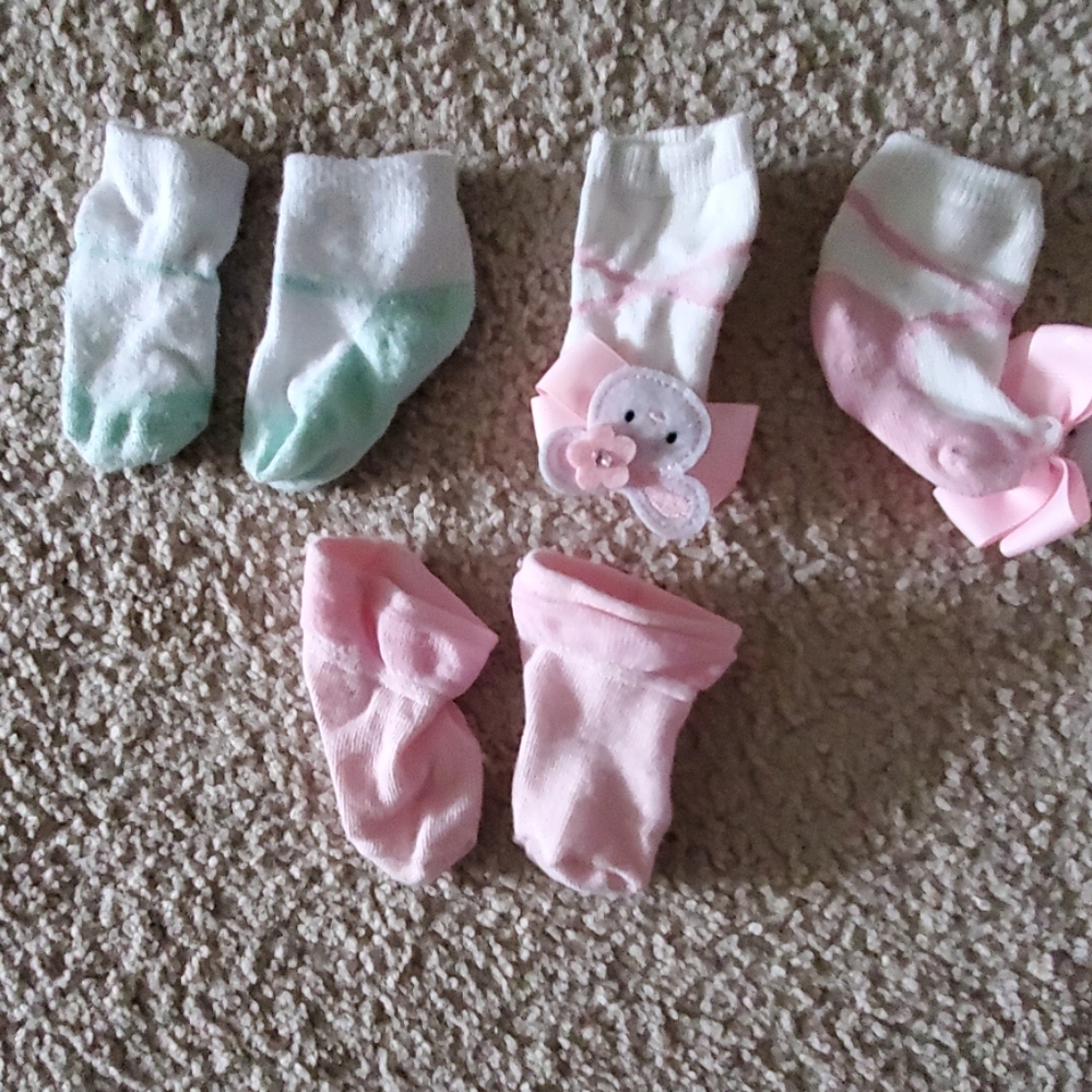 Baby girl socks